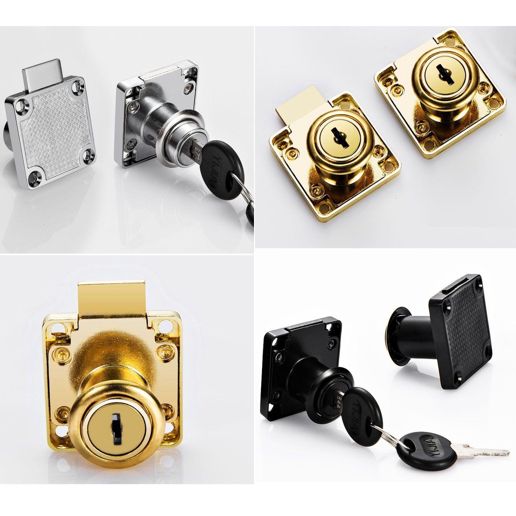 Kunci Laci Meja PREVA Kunci Laci Kualitas Tinggi Zinc Alloy Kunci Lemari Kabinet