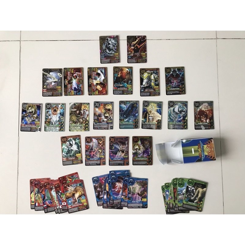 ANIMAL KAISER SET ULTRA RARE CARD 100% ORI