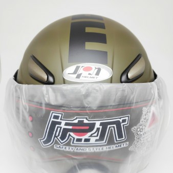 Helm JPN Kawai Momo Kaca Pilot - Army