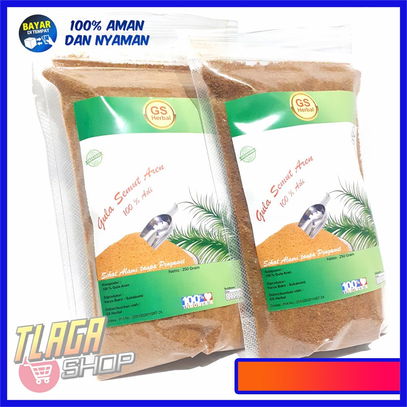 

GULA SEMUT AREN ASLI SERBUK BUBUK ORGANIC PALM SUGAR MULTI MANFAAT 250 GRAM KERING PROMO TERMURAH