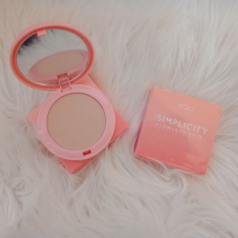 You simplicity compact powder / bedak you / bedak padat