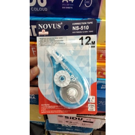 

Corection Tape Novus 12 Meter
