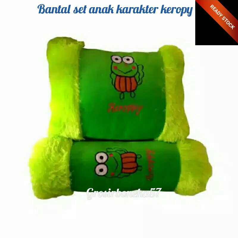 bantal set anak karakter