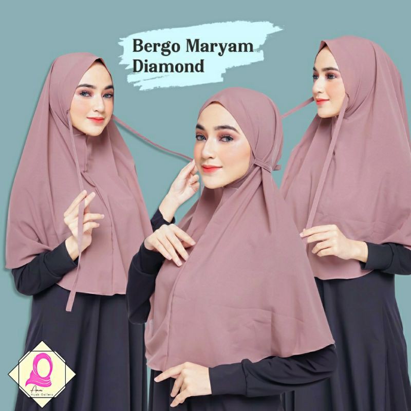 HIJAB BERGO MARYAM/BERGO MARYAM DIAMOND