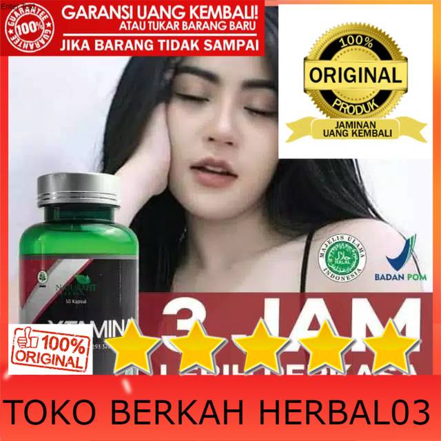 100% ASLI XTAMINA - X TAMINA Suplemen Obat Herbal Stamina Pria Perkasa