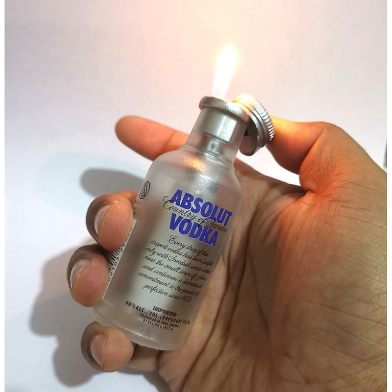 korek api unik Botol absolut