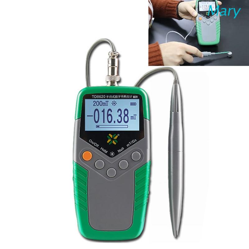 Mary Fluxmeter Digital Genggam Presisi Tinggi Dengan Probe