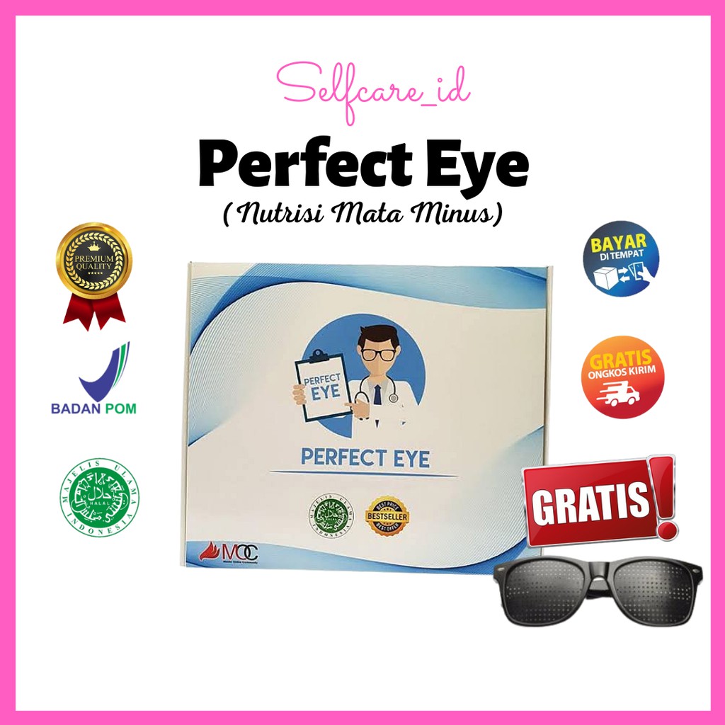 PERFECT EYE ORIGINAL NUTRISI MATA MINUS [BISA COD] VITAMIN MATA MINUS SUPLEMEN MATA MINUS