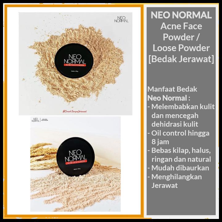 [Bedak Jerawat] Neo Normal Acne Face Powder / Loose Powder