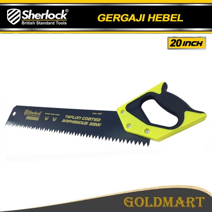 Gergaji Hebel Bata Ringan Sherlock Teflon (Metal Shark Mn 65) 20&quot; inch