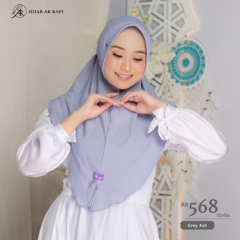 AR 568//ARRAFI HIJAB//NEW HIJAB ARRAFI//HIJAB TALI/HIJAB TERLARIS//HIJAB TERKEREN//COD//RAHAYU HIJAB