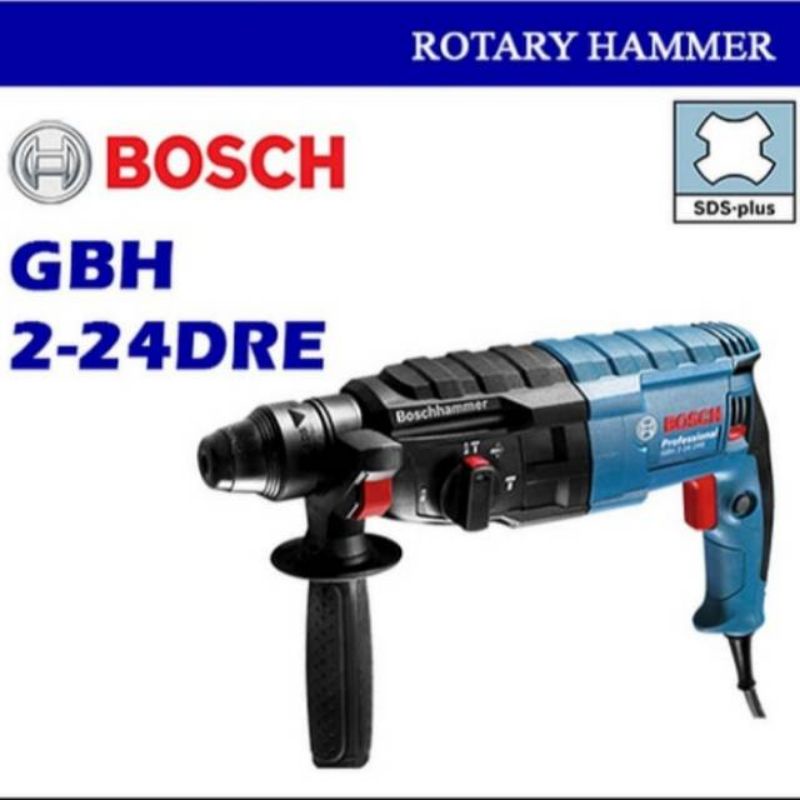 Mesin Bor Tembok Beton SDS Bosch GBH2-24DRE GBH 2-24 DRE Rotary Hammer