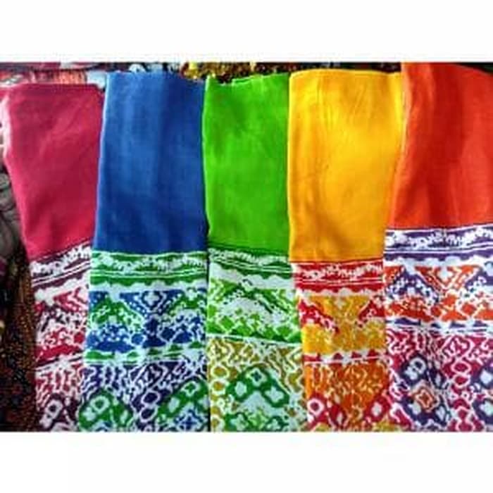 Selendang Tari Batik Dewasa Katun Halus, Sampur Batik Dewasa-2