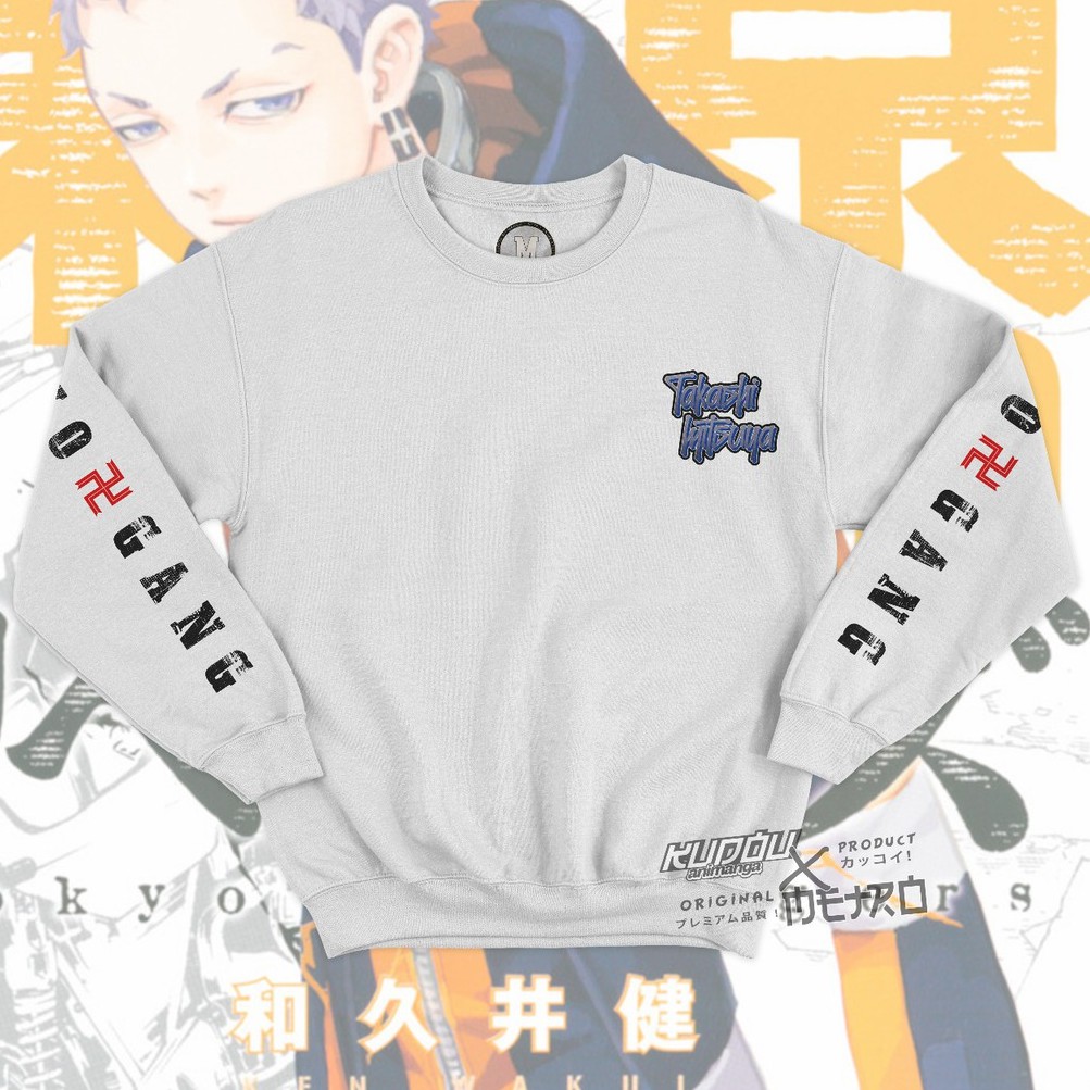 Crewneck Takashi Mitsuya Anime Manga Tokyo Revengers Premium Unisex