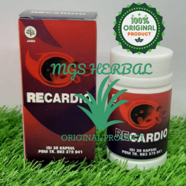 Recardio obat jantung herbal 100% ASLI