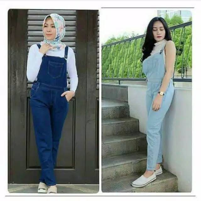 OVERALL JEANS CELANA MURAH