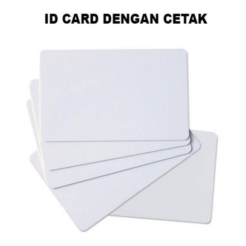 

CETAK ID CART MURAH 2 SISI BAHAN PVC