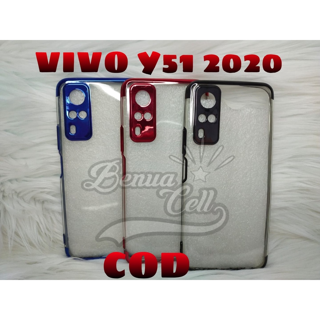 VIVO Y51 2020 SOFTCASE SHINING CHROME PREMIUM VIVO Y51 2020 - BC