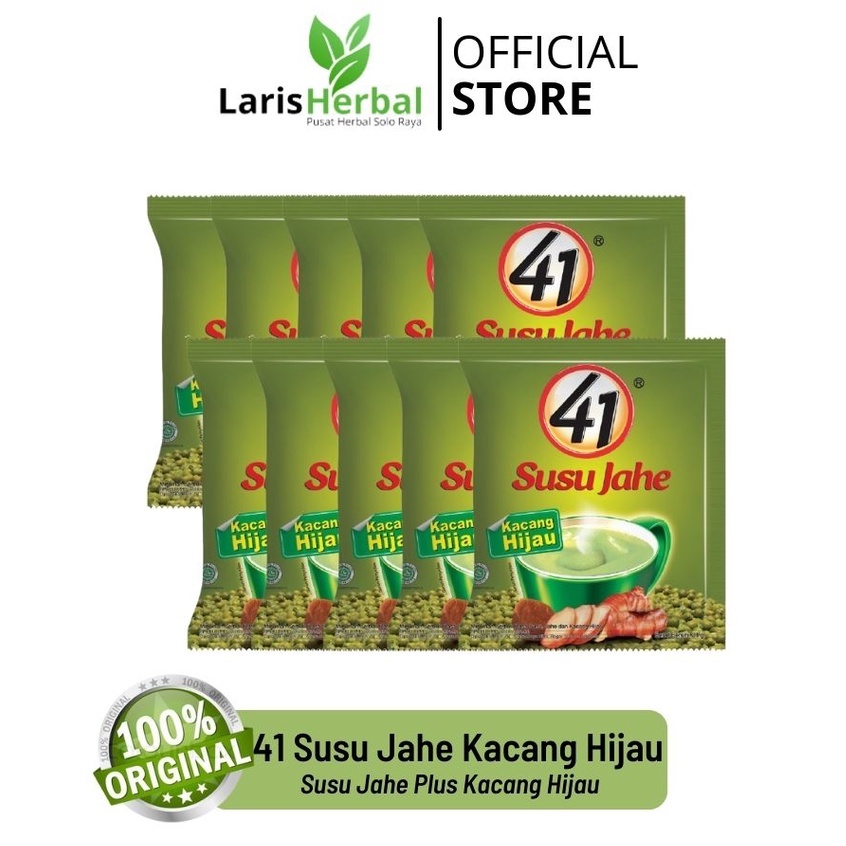 ORIGINAL 41 Susu Jahe Kacang Hijau Minuman Susu Jahe Plus Kacang Hijau