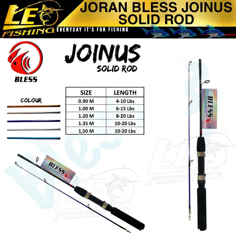 BLESS JOINUS JORAN UDANG FIBER SOLID 100CM 120CM 135CM PACKING PARALON