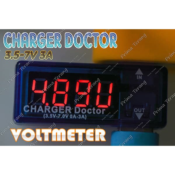 Phone Charger Doctor Usb Voltmeter Ammeter Amperemeter