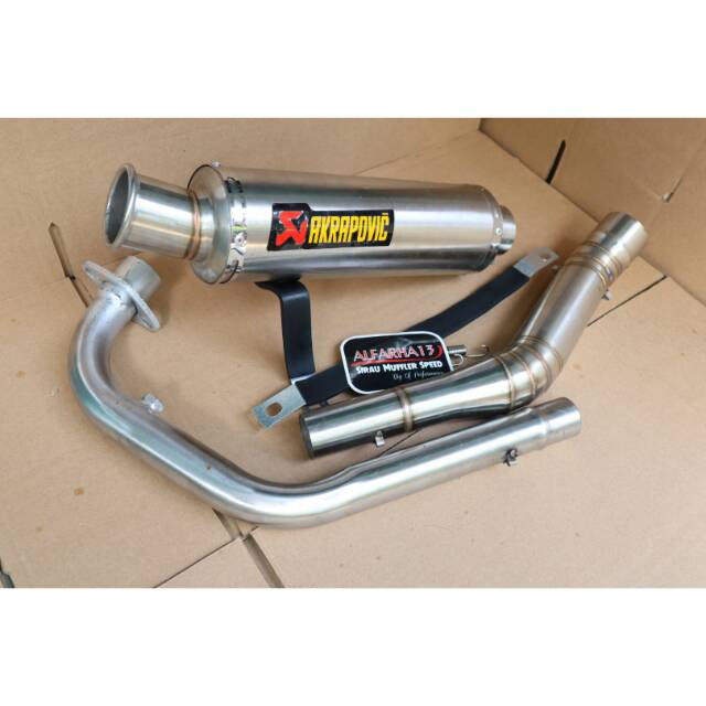 KNALPOT AKRAPOVIC MURAH R15 CBR150R MEGAPRO NMAX PCX GSX BEAT FU SONIC JUPITER MX KING VEGA