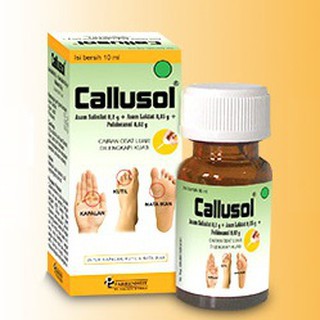 READY CALLUSOL 10ML OBAT MATA IKAN KUTIL DAN KAPALAN