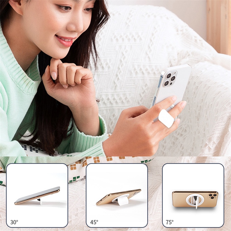 Tk Ring Holder Magnetik Multifungsi Flexible 75 Derajat Untuk Smartphone / Tablet