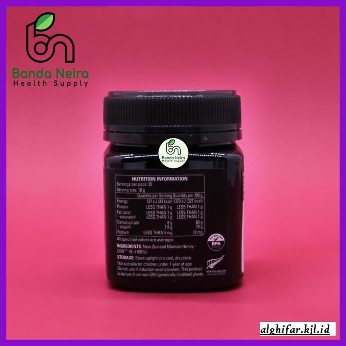 

MADU-MINUMAN- COMVITA MANUKA HONEY UMF 10+ - 250 GRAM -ASLI-BUKAN-KAWE-KAWE-