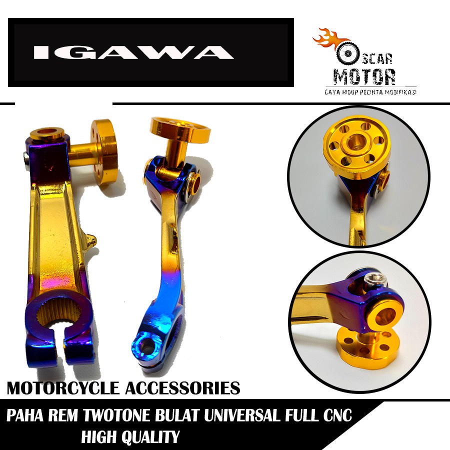 Paha Rem twotone BULAT Universal Motor Scoopy Beat Mio Fino Mio j Vario Mx Wave motor motor