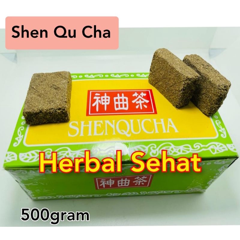 

1 Kotak 500 gram - Shen Chu Cha Shenqucha Shen Qu Cha 神曲茶 Teh