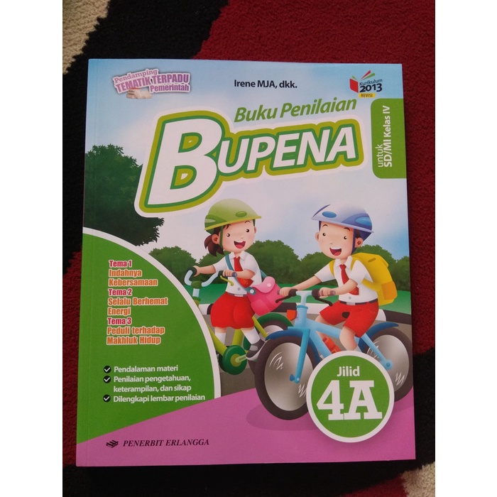 

❤BISA COD❤ BUPENA KELAS 4A SD ERLANGGA