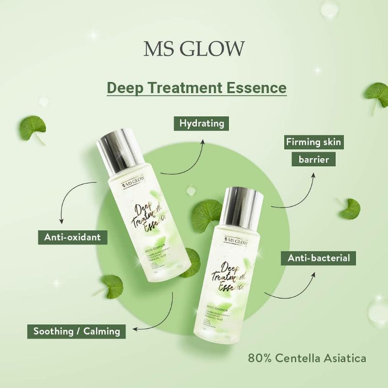Deep Treatment Essence Msglow Shopee Indonesia