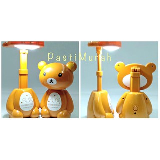 Lampu belajar Meja LED Lampu Baca Unik USB Motif Kartun 