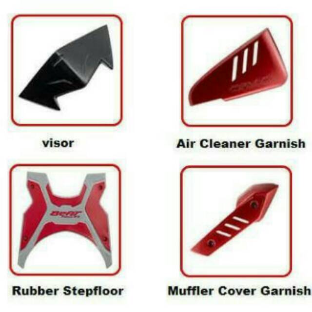 Aksesoris Beat Sporty Fi 2014