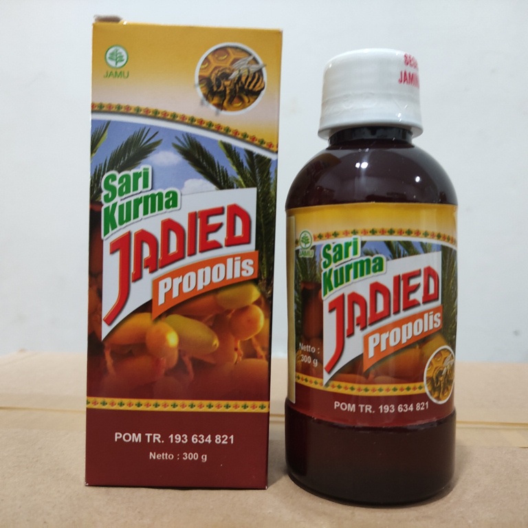

Sari Kurma Jadied Propolis 300 gram
