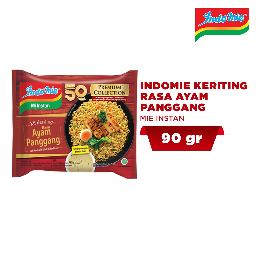 

Indomie Keriting Rasa Ayam Panggang