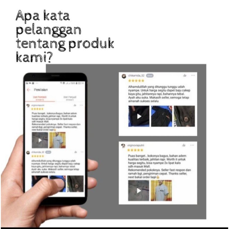 Koko Kurta Lengan Pendek Matt Katun Toyobo Adem Tebal Halus Terlaris