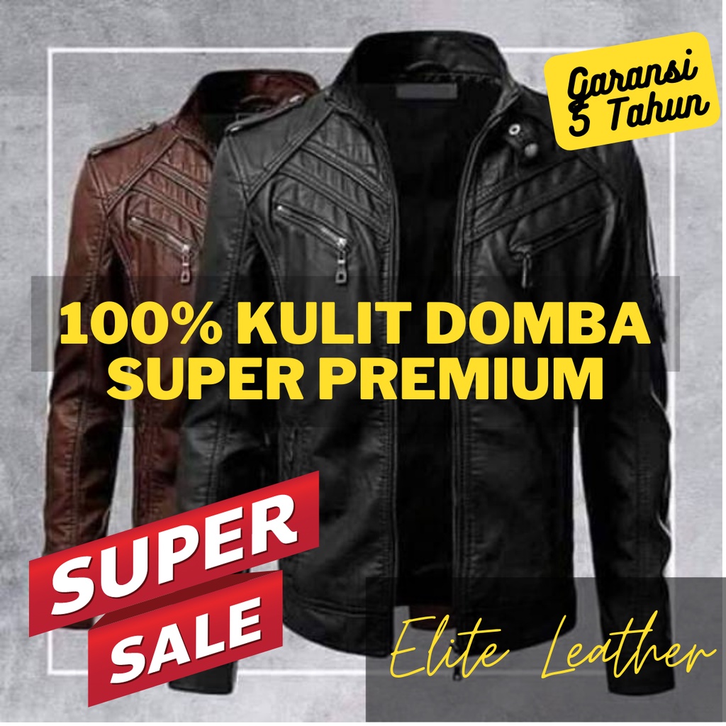 Jaket kulit pria jaket kulit asli pria original jaket kulit pria asli garut jaket kulit motor jaket 