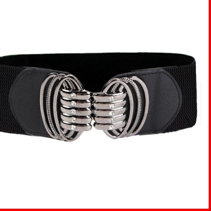 [SKU : YTIZD] Sabuk Wanita Obi Karet Women Belt Ikat Pinggang Fashion Gesper Cewek Korea Impor Besar