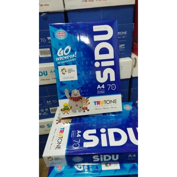 

Kertas SIDU A4 70grm