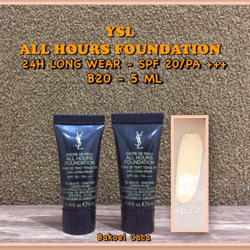 YSL ALL HOURS FOUNDATION 5 ML