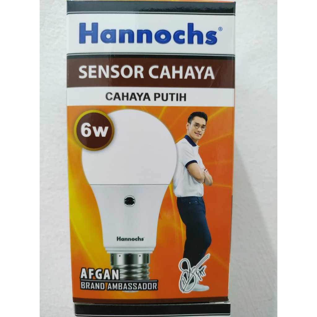 HANNOCHS Light Sensor / Lampu LED Sensor 6W