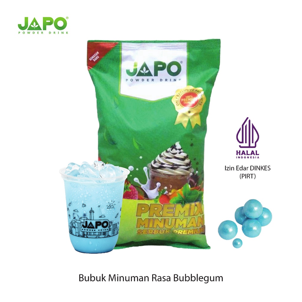 

JAPO Bubuk Minuman Bubble Gum 1 kg