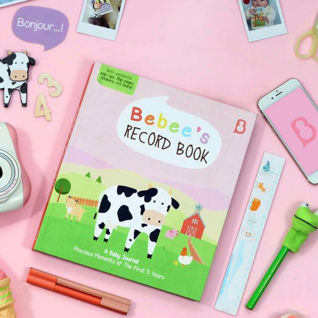 first 5 years baby record book