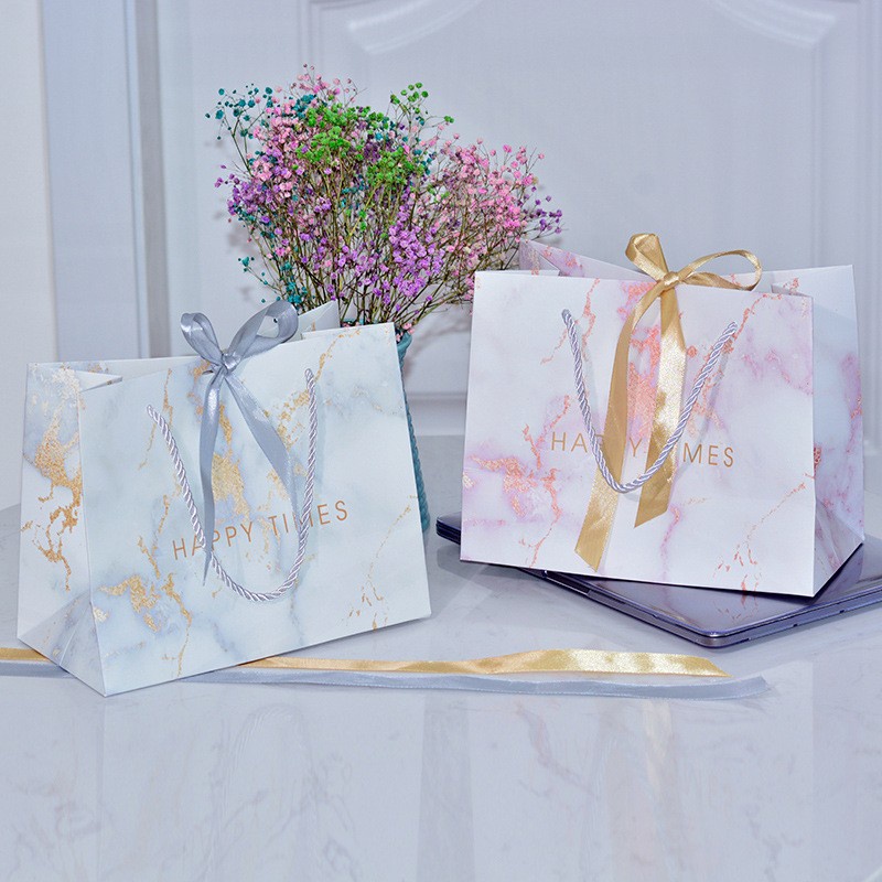 PAPER BAG CANTIK HAPPY TIMES +PITA SHOPPING BAG MEWAH MOTIF PB-P1