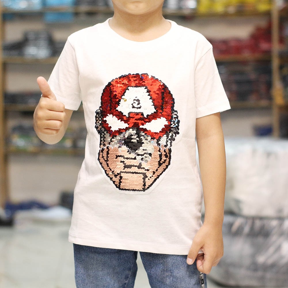 HOT SALE KONVEKSI KAOS USAP BAJU ANAK 2 MOTIF TERBARU KAOS ANAK LAKI LAKI PARADISEGROSIR86