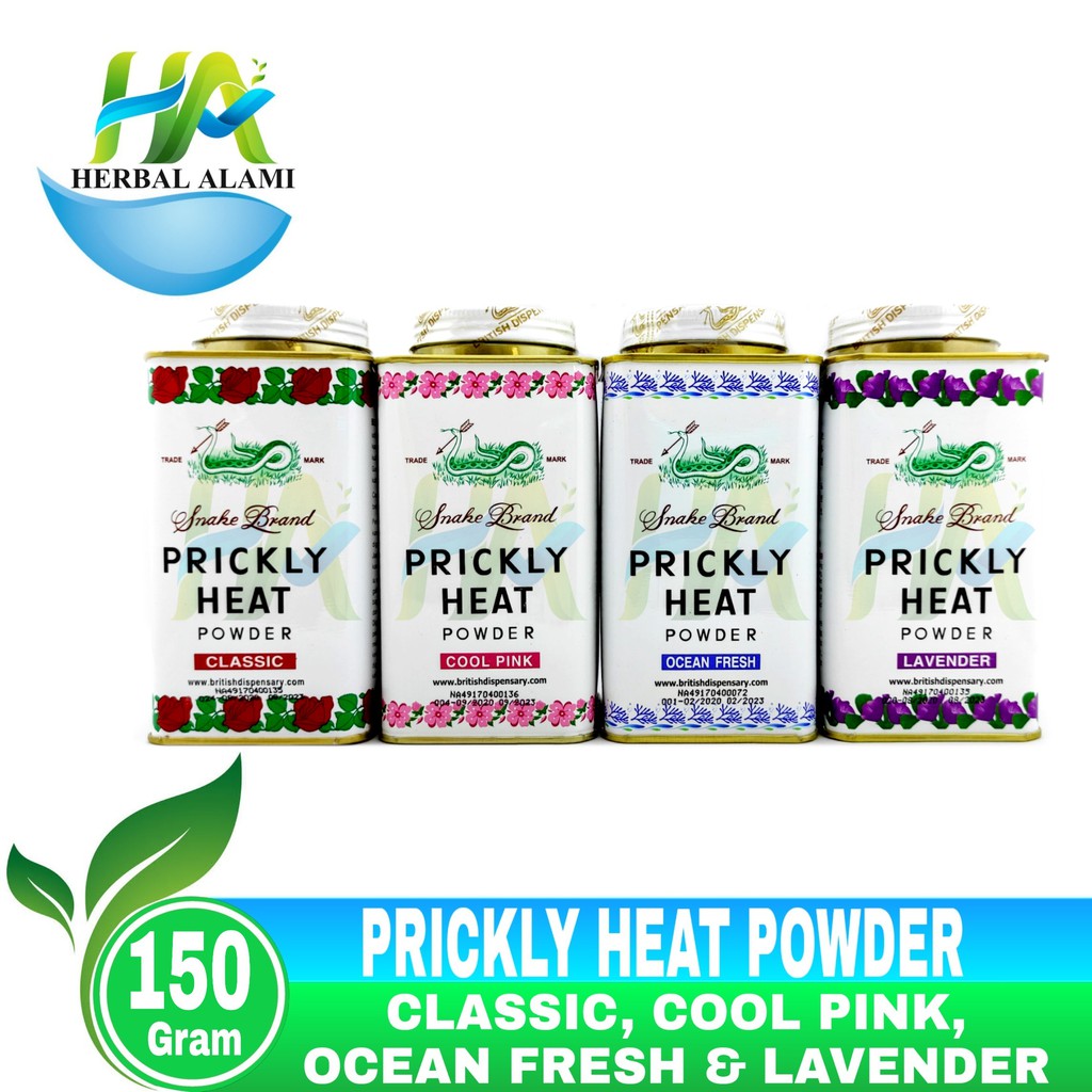 Prickly Heat Powder 150gr - Bedak Cap Ular