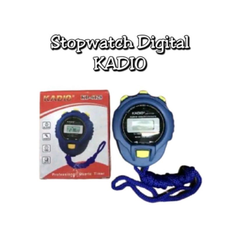 Stop Watch Digital KADIO 6128 Murah &amp; Bagus