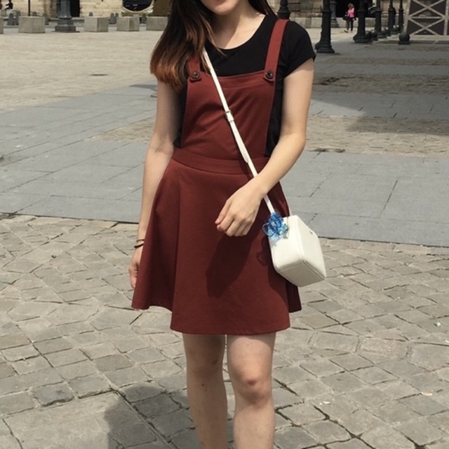 [preloved] COLORBOX Dress Overall Jumpsuit Romper wanita baju monyet onesie